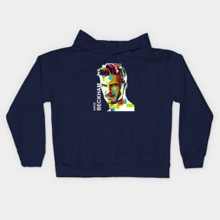 David Beckham art Kids Hoodie